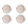 Bene Amore Aluminium Round Ceiling Light (Blue, 7w Pack of 4 Pcs)