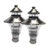 Bene Garden Light Fiera (Steel, 21 Cms, Pack of 2 Pcs)