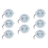 Bene LED 7w Round Ceiling Light, Color of LED White (Pack of 8 Pcs)