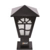 Bene Garden Light Nairo 19 cm (Forst Glass, Black, Pack of 2 Pc) - Image 4