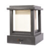 Bene Garden Light Tokyo Square 20 cm (Milky, Grey, Pack of 2 Pc) - Image 2