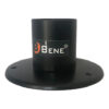 BENE Base Stand Round SS Black 11 cm  Pack of 1 Pc