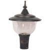 BENE Garden Light Adam 27 Cm (Clear, Grey, Pack of 1 Pc)