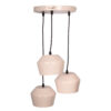 BENE Genoa Pendant Lamp MS 25 cm, (Pink, Pack of 1 Pc)