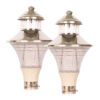 BENE Garden Light Volos 21 cm (Clear SS Pack of 2 Pc)