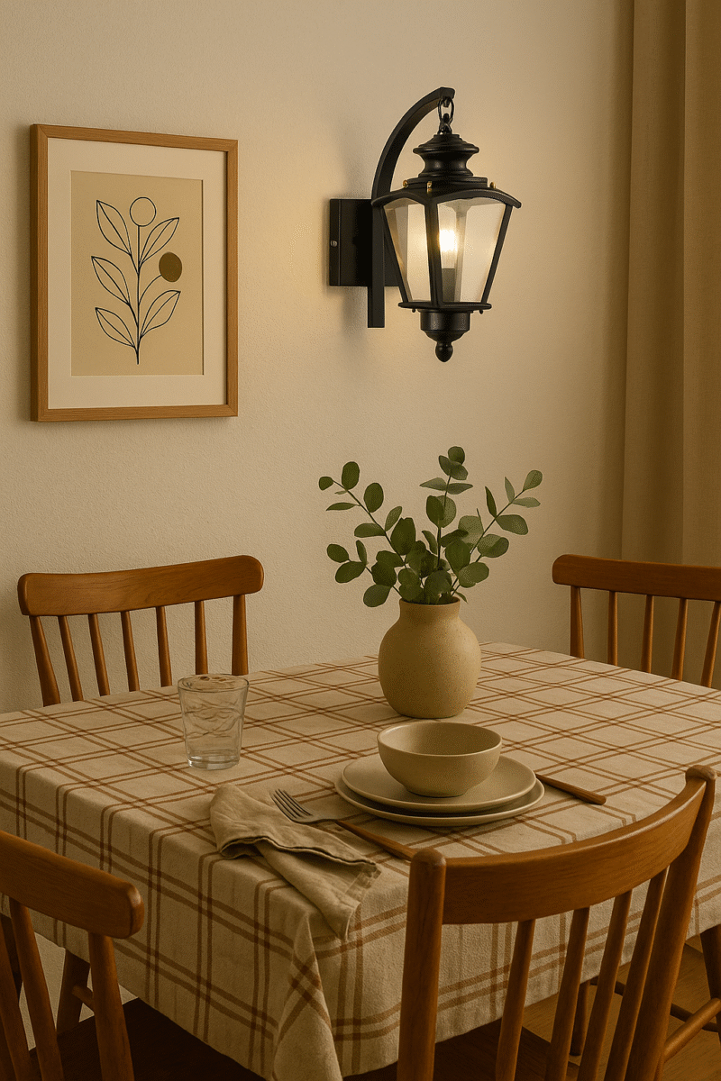 BENE Avoin Wall Hanging Light MS 12 cm, (Black, Pack of 1 Pc)