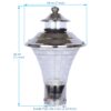 Bene Erie Garden Light 18 cm (SS, Pack of 2 Pc) - Image 6