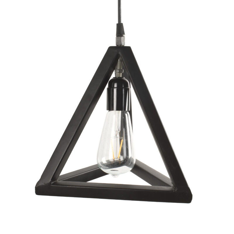 BENE Accra Pendant Lamp MS 25 cm, (Black, Pack of 1 Pc) - Image 2