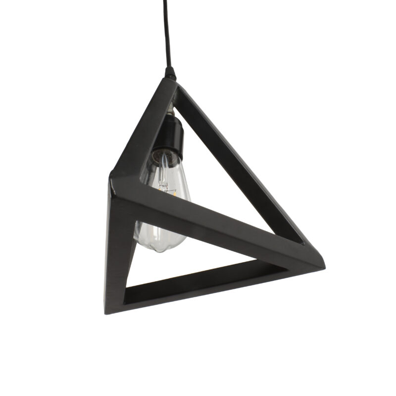 BENE Accra Pendant Lamp MS 25 cm, (Black, Pack of 1 Pc) - Image 5