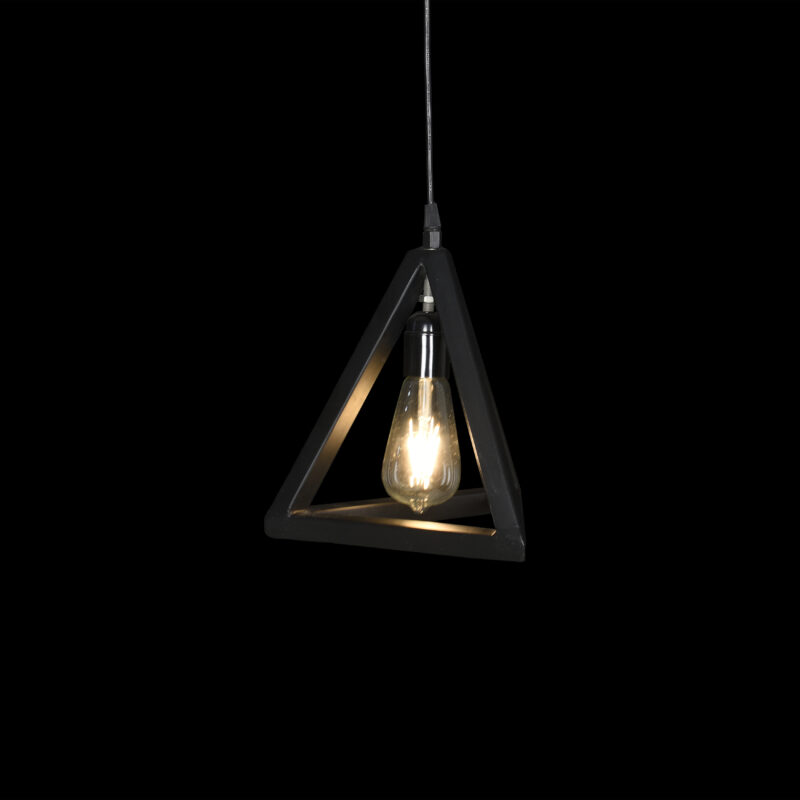 BENE Accra Pendant Lamp MS 25 cm, (Black, Pack of 1 Pc) - Image 6