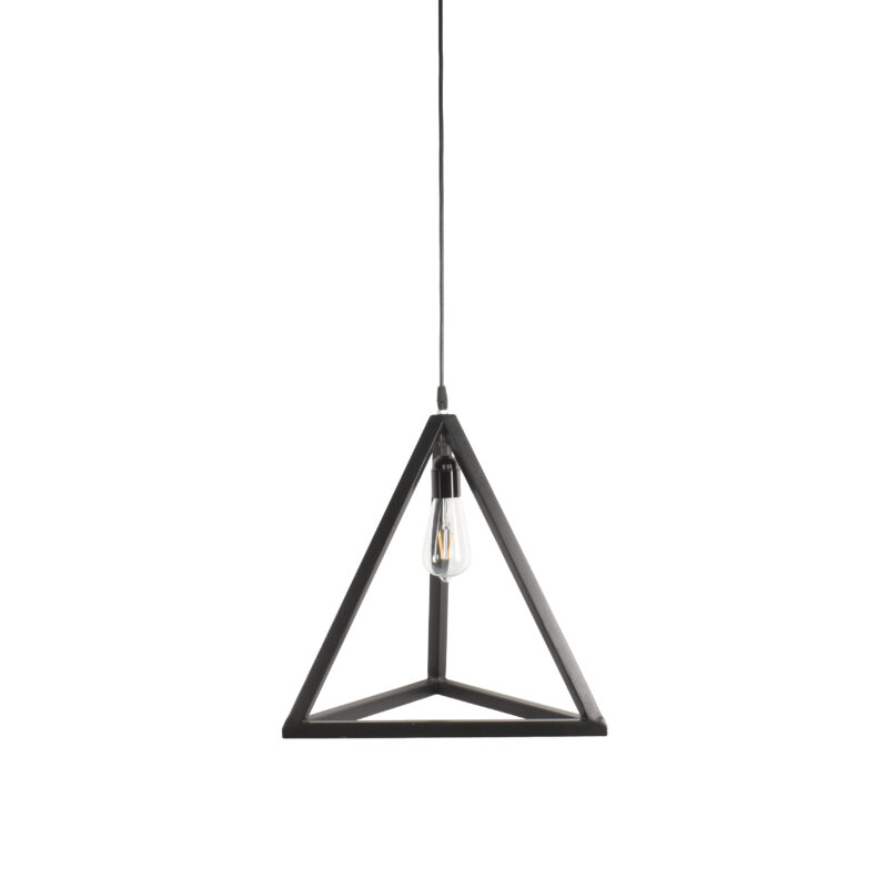BENE Accra Pendant Lamp MS 40 cm, (Black, Pack of 1 Pc) - Image 2