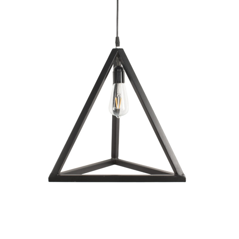 BENE Accra Pendant Lamp MS 40 cm, (Black, Pack of 2 Pc) - Image 3