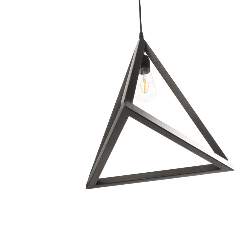 BENE Accra Pendant Lamp MS 40 cm, (Black, Pack of 2 Pc) - Image 4