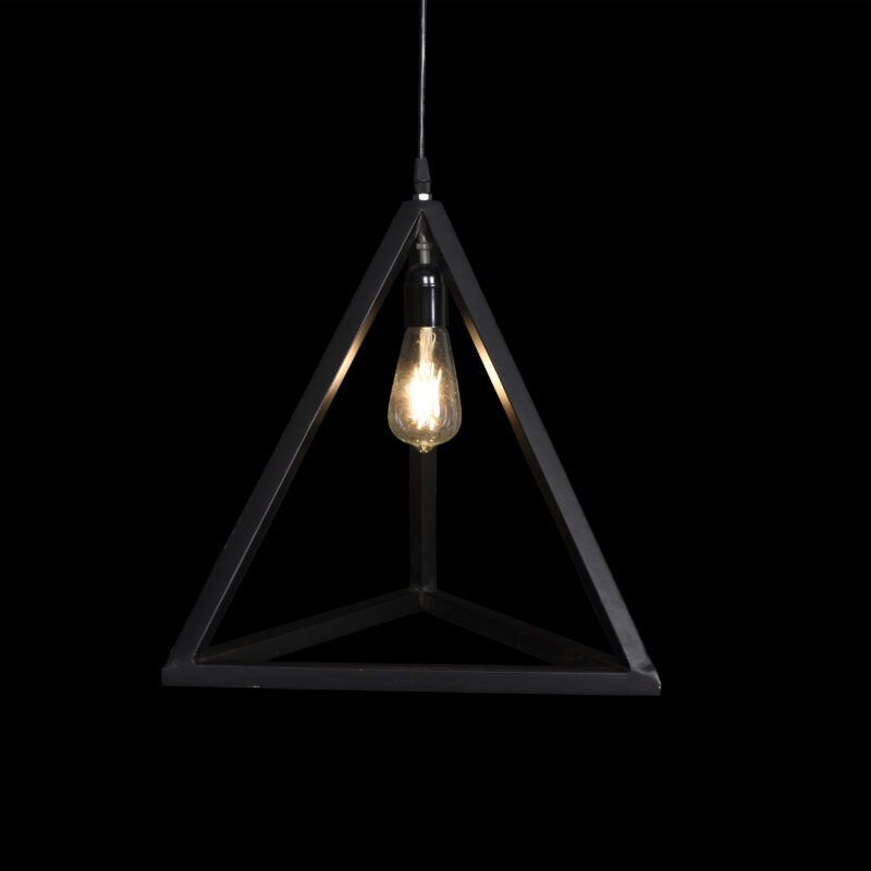 BENE Accra Pendant Lamp MS 40 cm, (Black, Pack of 2 Pc) - Image 5