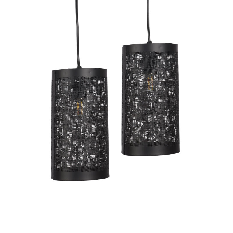 BENE Alaska Pendant Lamp MS 13 cm, (Black, Pack of 2 Pc) - Image 2