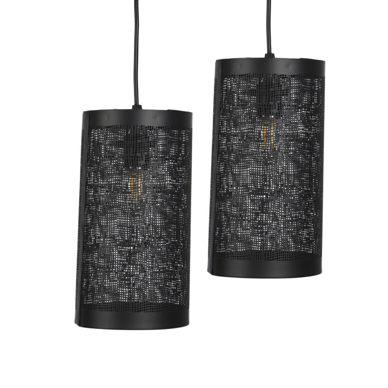 BENE Alaska Pendant Lamp MS 15 cm, (Black, Pack of 2 Pc) - Image 2