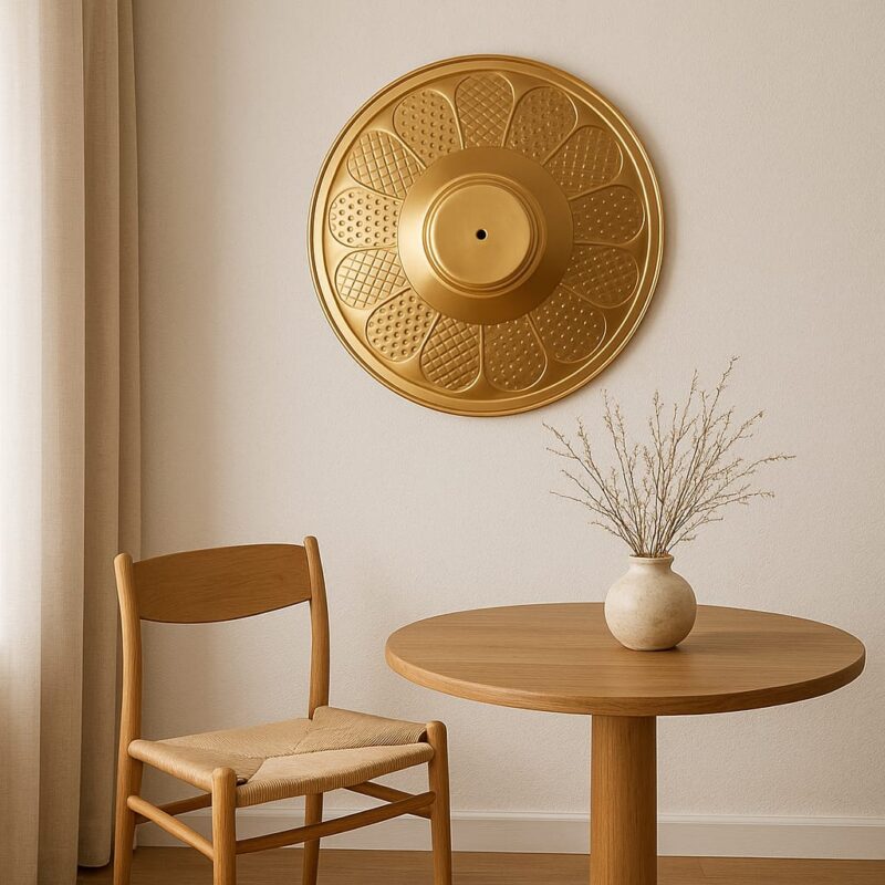 BENE Altos Wall Lamp 36 cm, (SS, Gold, Pack of 1 Pc)