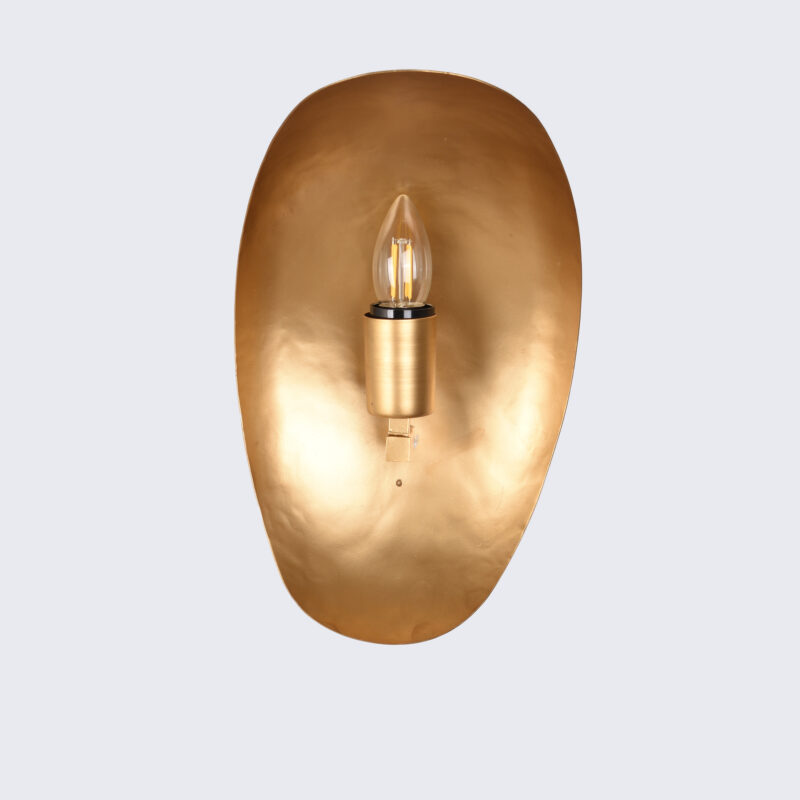 BENE Apia Wall Lamp 36 cm, (MS, Golden, Pack of 1 Pc) - Image 2