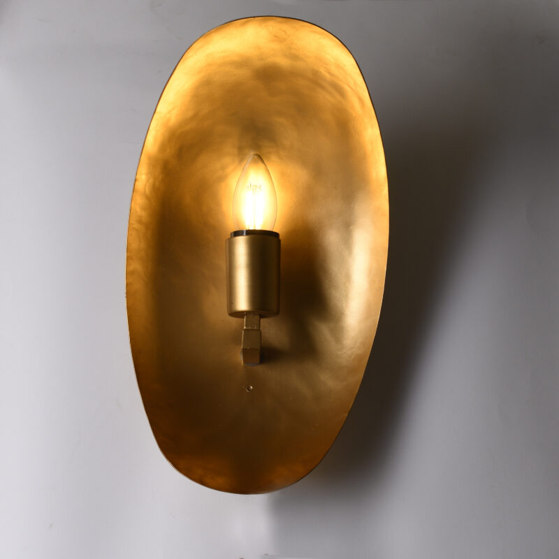 BENE Apia Wall Lamp 36 cm, (MS, Golden, Pack of 1 Pc) - Image 3