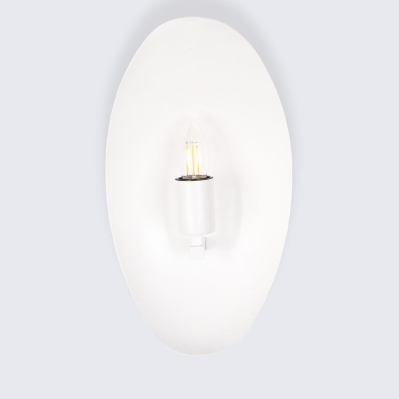 BENE Apia Wall Lamp 36 cm, (MS, White, Pack of 1 Pc) - Image 2