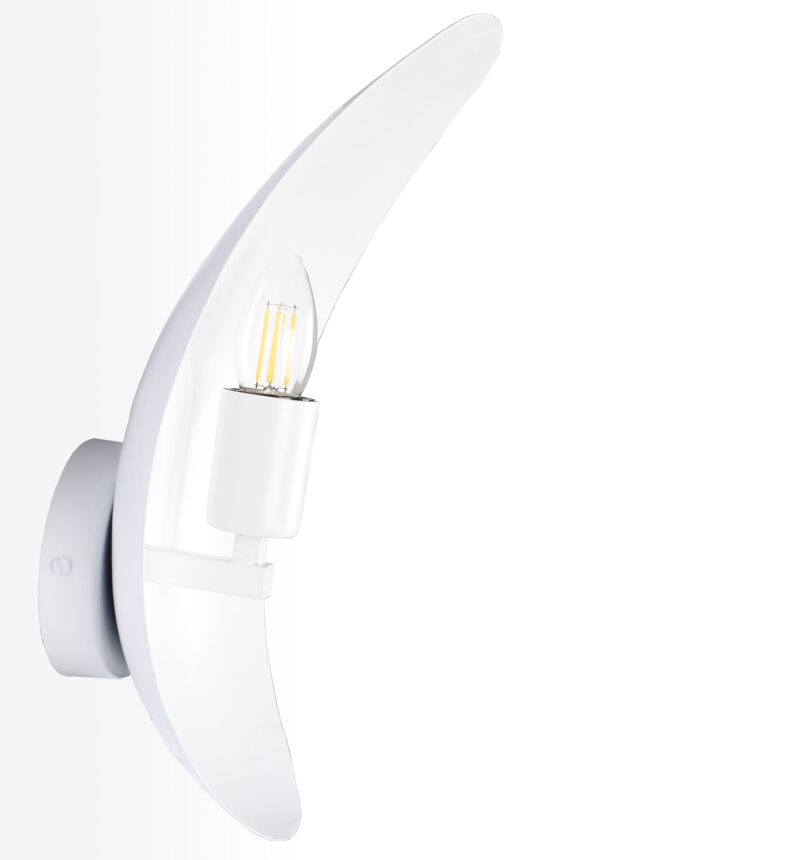 BENE Apia Wall Lamp 36 cm, (MS, White, Pack of 1 Pc) - Image 4
