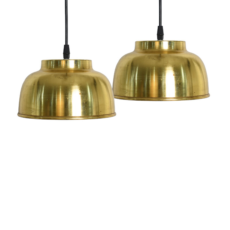 BENE Baku Pendant Lamp MS 21 cm, (Golden, Pack of 2 Pc) - Image 2