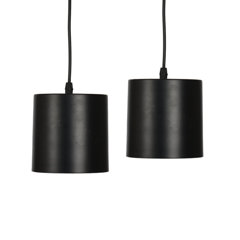 BENE Bari Pendant Lamp MS 13 cm, (Black, Pack of 2 Pc) - Image 2