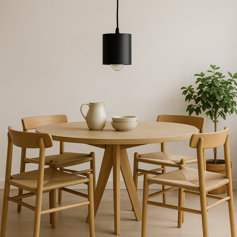 BENE Bari Pendant Lamp MS 13 cm, (Black, Pack of 1 Pc)