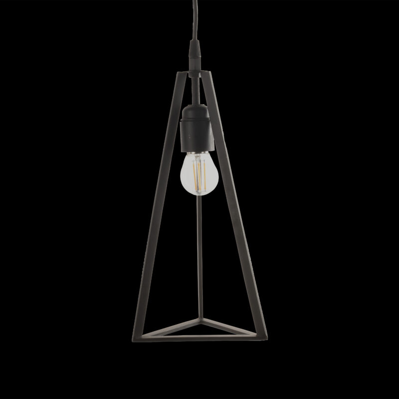 BENE Baton Pendant Lamp MS 15 cm, (Black, Pack of 2 Pc) - Image 4