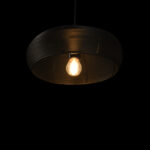 BENE Cali Pendant Lamp MS 29 cm, (Black, Pack of 1 Pc) - Image 3