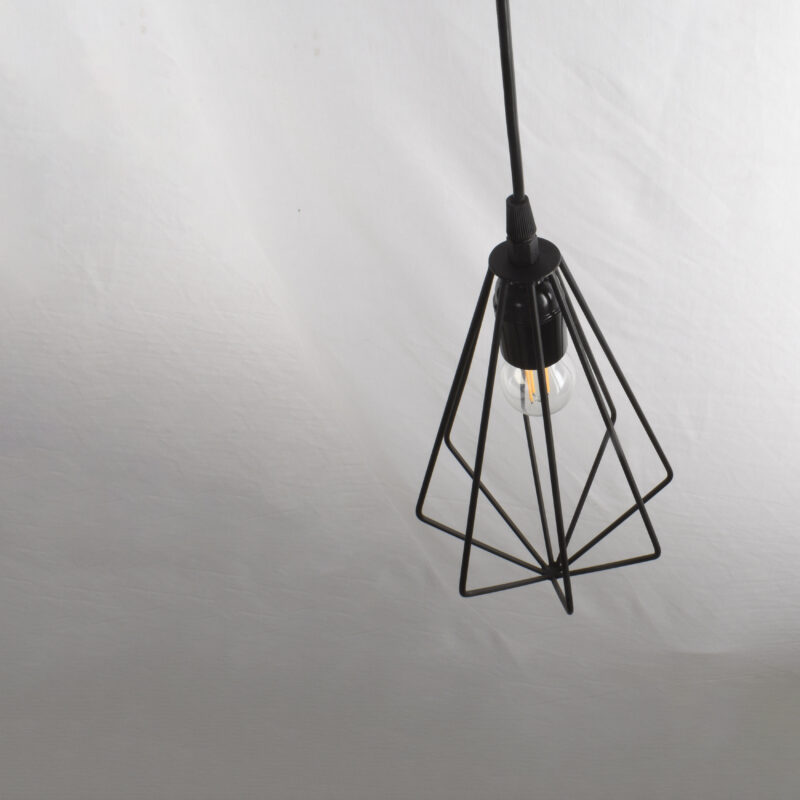 BENE Clive Pendant Lamp MS 18 cm, (Black, Pack of 1 Pc) - Image 4