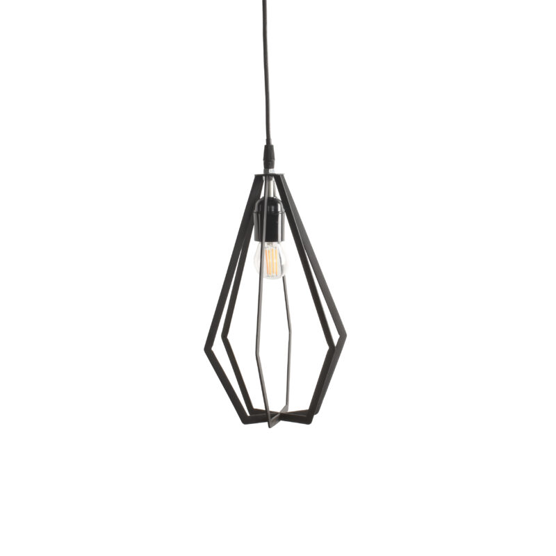 BENE Dijon Pendant Lamp MS 19 cm, (Black, Pack of 1 Pc) - Image 2