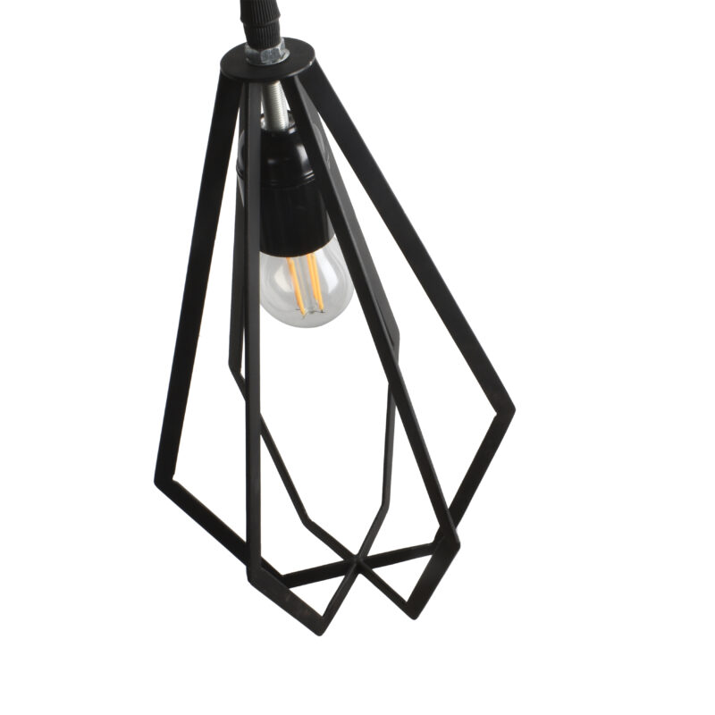 BENE Dijon Pendant Lamp MS 19 cm, (Black, Pack of 1 Pc) - Image 4