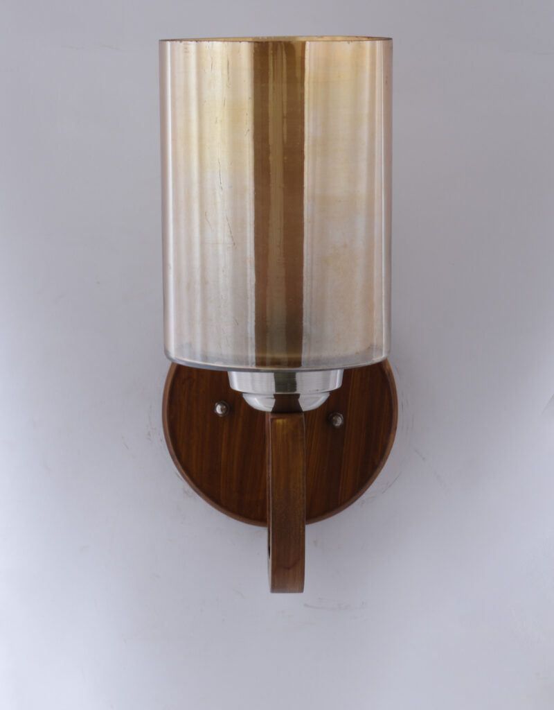 BENE Fargo Wall Lamp 11 cm, (Wood, Pack of 1 Pc) - Image 3