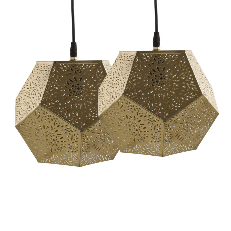 BENE Guri Pendant Lamp MS 26 cm, (Black, Pack of 2 Pc) - Image 2