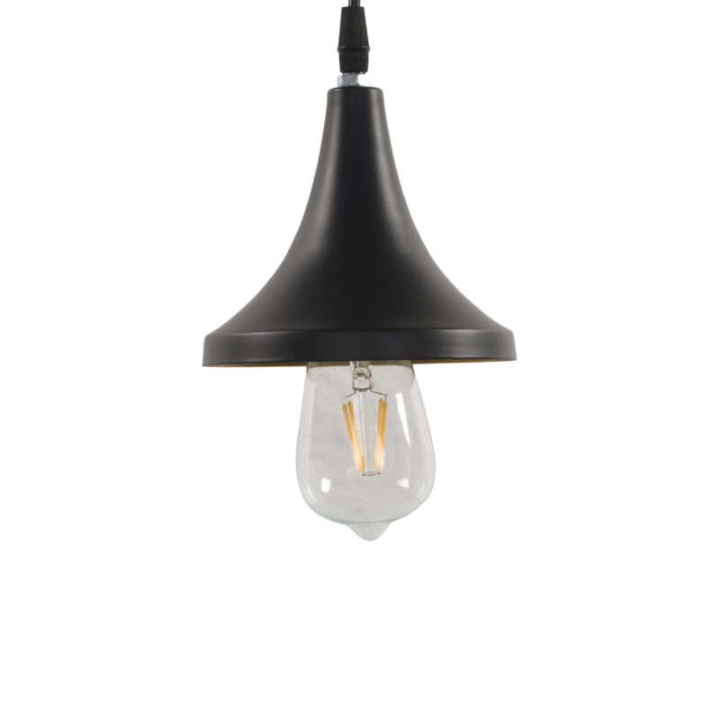 BENE Hangu Pendant Lamp MS 14 cm, (Black, Pack of 1 Pc) - Image 3