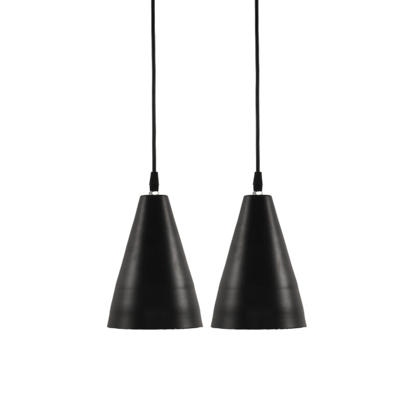 BENE Hawaii Pendant Lamp MS 14 cm, (Black, Pack of 2 Pc) - Image 2