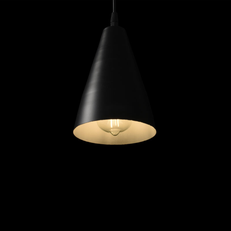 BENE Hawaii Pendant Lamp MS 14 cm, (Black, Pack of 2 Pc) - Image 4