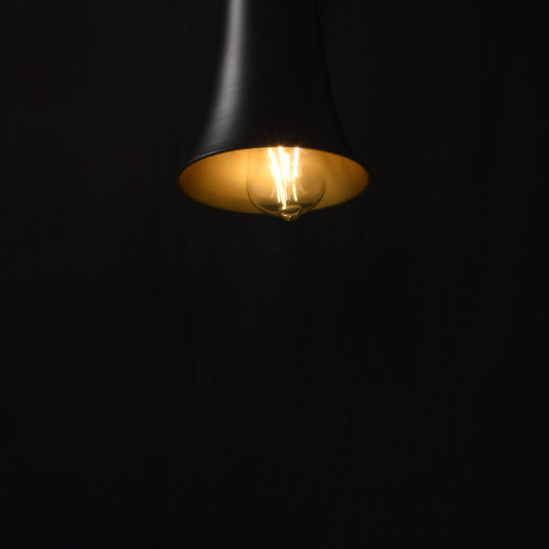 BENE Ilave Pendant Lamp MS 16 cm, (Black, Pack of 2 Pc) - Image 5