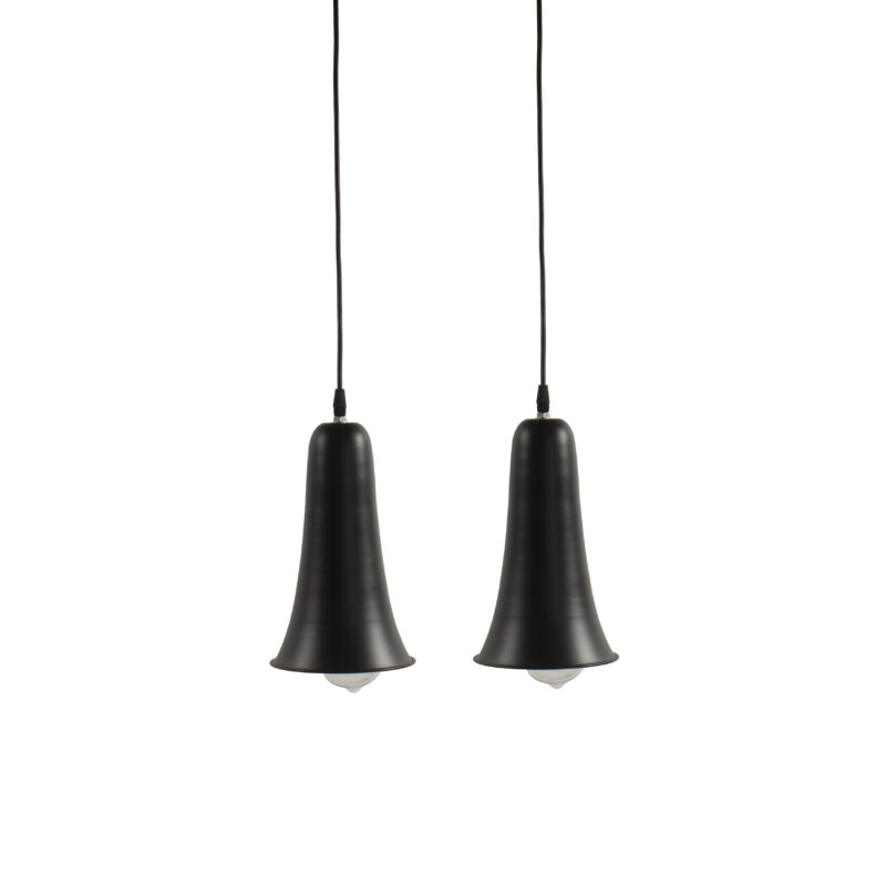 BENE Ilave Pendant Lamp MS 16 cm, (Black, Pack of 2 Pc) - Image 2