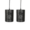 BENE Jack Pendant Lamp MS 10 cm, (Black, Pack of 2 Pc) - Image 2