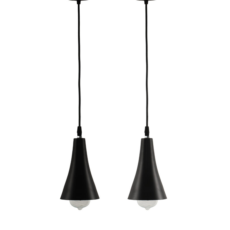 BENE Jebba Pendant Lamp MS 12 cm, (Black, Pack of 2 Pc) - Image 2