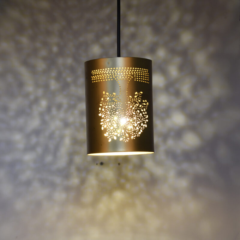 BENE Kyle Pendant Lamp MS 10 cm, (Golden, Pack of 2 Pc) - Image 3