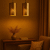 BENE Kyle Pendant Lamp MS 12 cm, (Golden, Pack of 2 Pc)