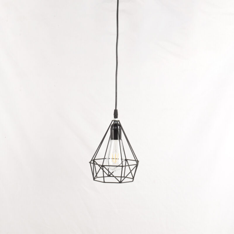BENE Leon Pendant Lamp MS 17 cm, (Black, Pack of 1 Pc) - Image 2