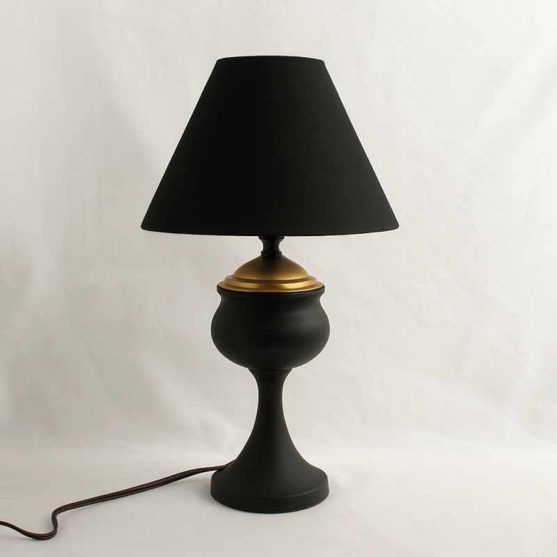 BENE Levin Table Lamp MS 38 cm, (Black, Pack of 1 Pc) - Image 2