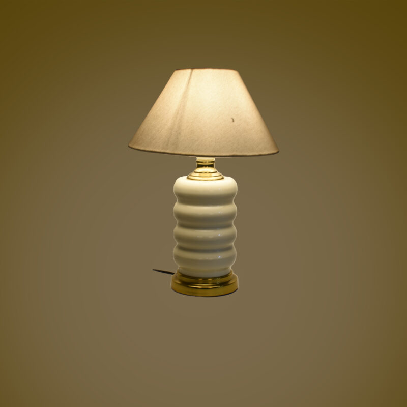 BENE Massy Table Lamp MS 38 cm, (Golden, Pack of 1 Pc) - Image 3