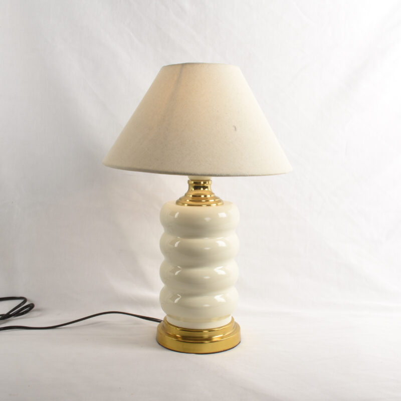 BENE Massy Table Lamp MS 38 cm, (Golden, Pack of 1 Pc) - Image 2