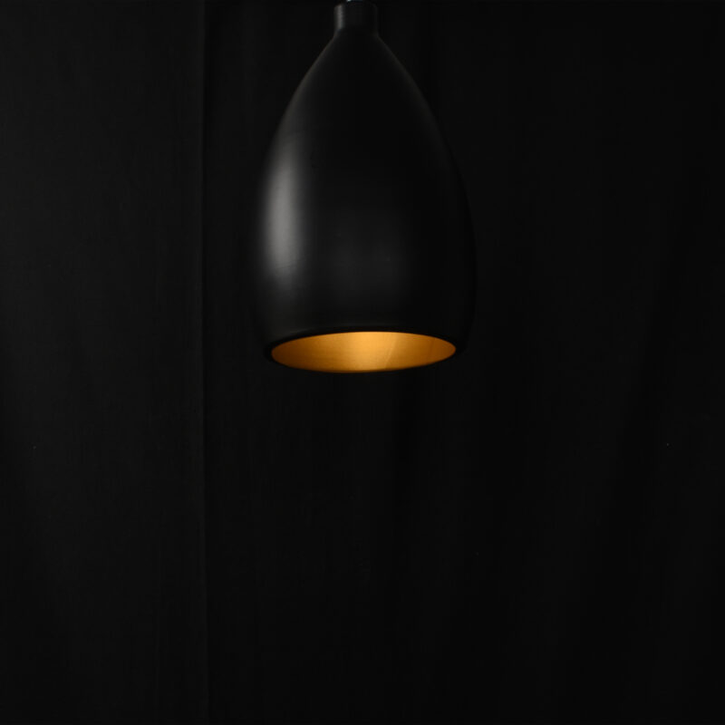 BENE Zomba Pendant Lamp MS 16 cm, (Black, Pack of 2 Pc) - Image 3