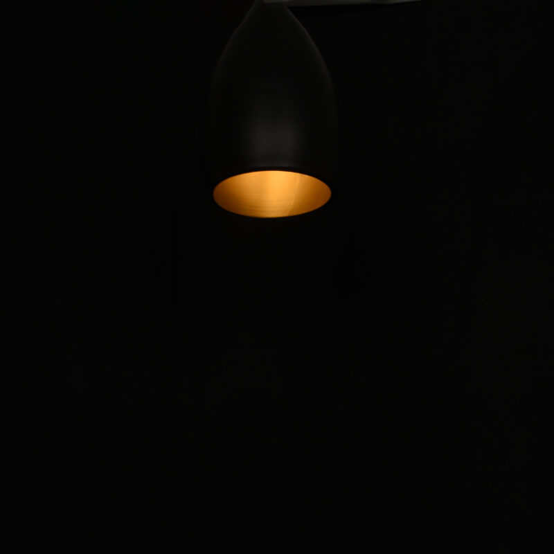 BENE Zomba Pendant Lamp MS 16 cm, (Black, Pack of 2 Pc) - Image 4
